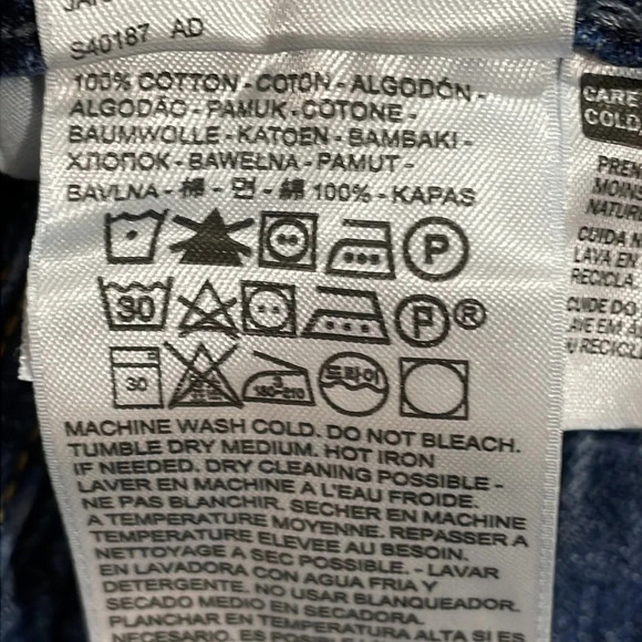 Levi’s 80’s High Rise Paperbag Taper Denim Jeans 25 - Picture 13 of 15